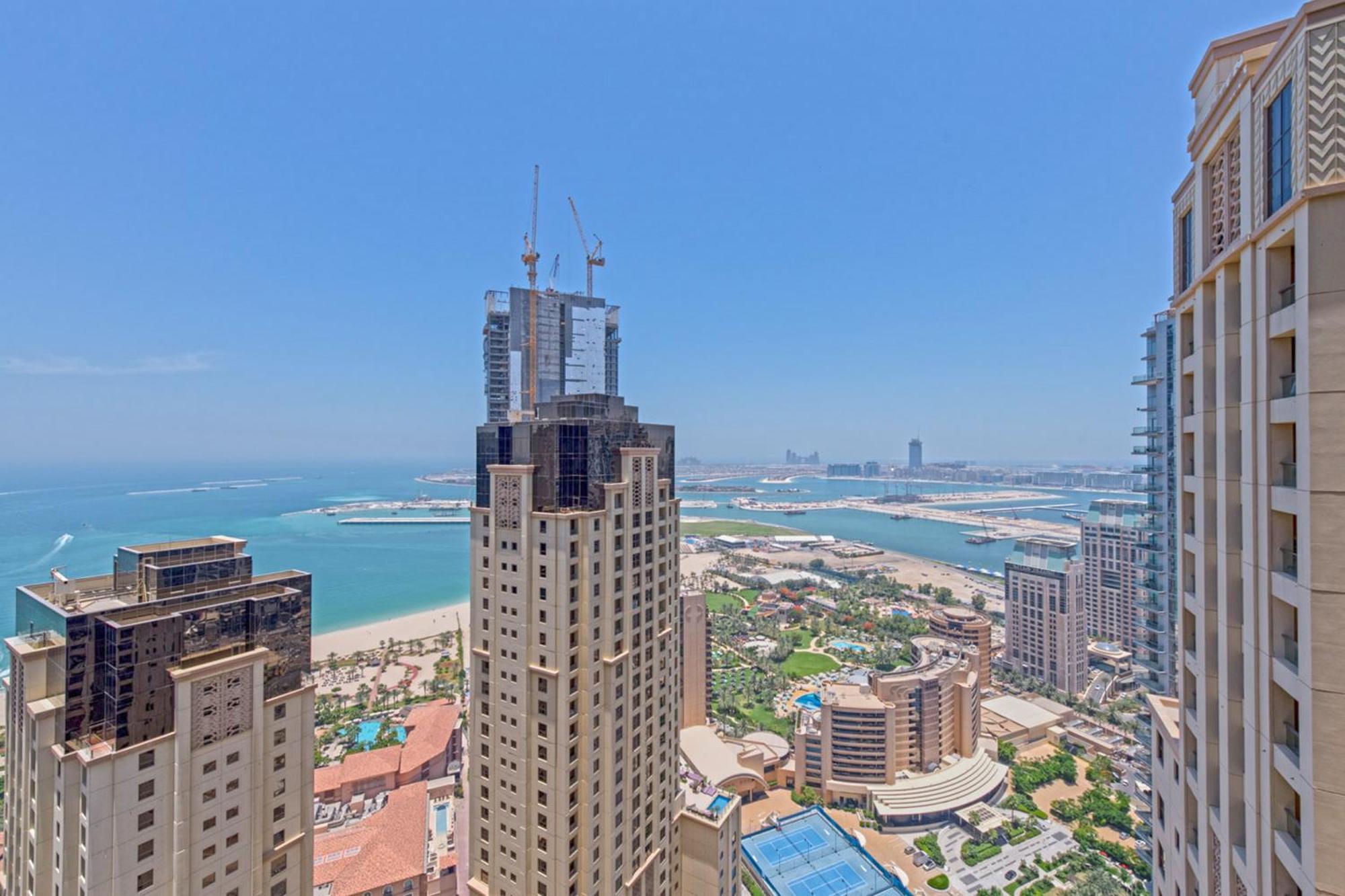 Stunning Marina & Sea View 4 Bedroom Apartment, Murjan 6 Jumeriah Beach Dubai Exterior photo